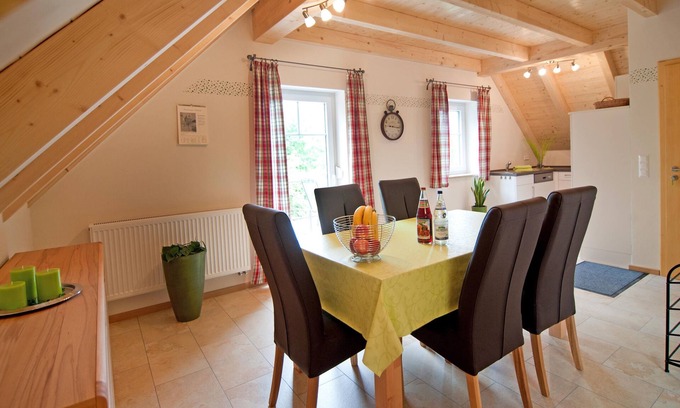 Feuchtwangen Apartment | Ideal Getaway with Expansive Outdoor Space and Family Amenities