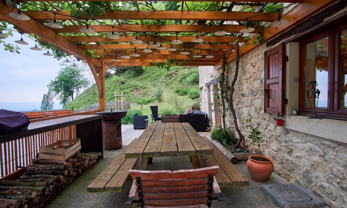 Saint-Gervais House | Idyllic Maison de Pierre with Scenic Views and Great Amenities