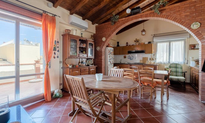 Agnone Apartment | Holiday Apartment "Tramonto Sul Mare" near Beach with Private Terrace & Wi-Fi