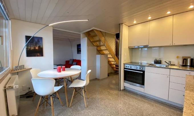 Crans-Montana Apartment | Discover Aminona: Perfect Family Apartment with Kitchen