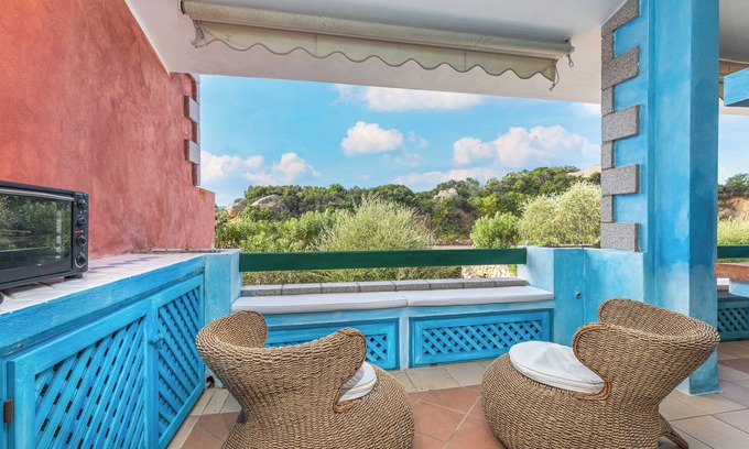 Palau Apartment | Pet-Friendly "Baia del Faro" with Ocean View & Balcony