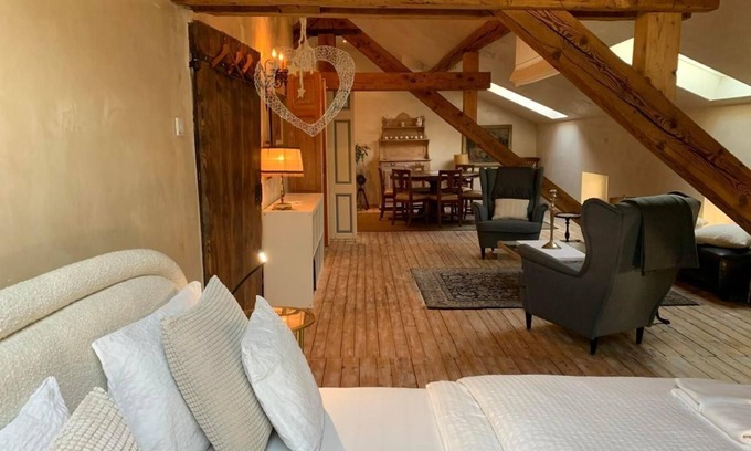 Iragna Apartment | Cozy Biasca Penthouse Apartment for 2-4 Guests