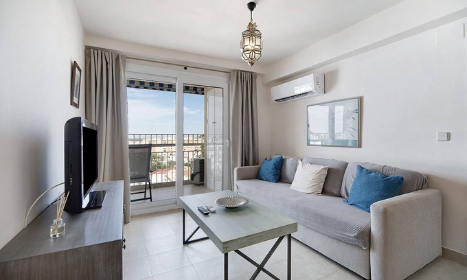 Chipiona Apartment | Seaside Retreat: Doña Amparo Chipiona Apartment & Pool