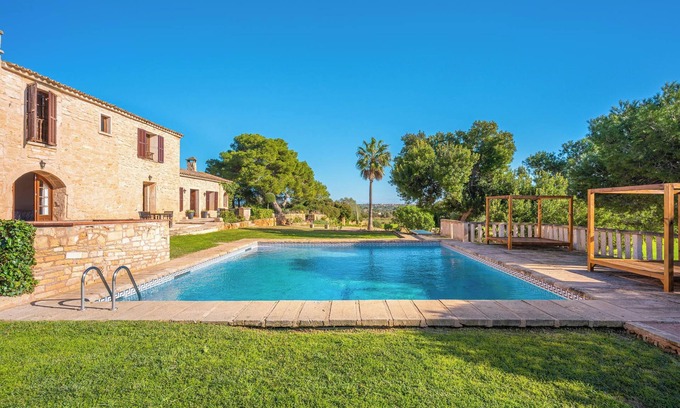Ses Salines Apartment | Inviting Holiday Apartment Home Es Turo de Mallorca with Pool