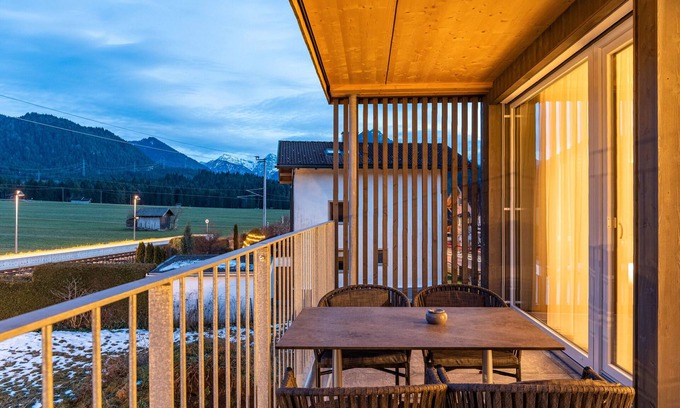Pflach Apartment | Mountain View Apartment with Shared Terrace & Free Wi-Fi