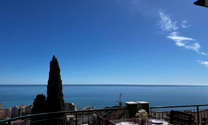 Pietra Ligure Apartment | Inviting Penthouse Apartment in Pietra Ligure for 4 Guests