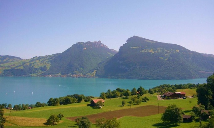 Krattigen Apartment | Cozy Holiday Apartment in Villa Krattigen for 2 Guests