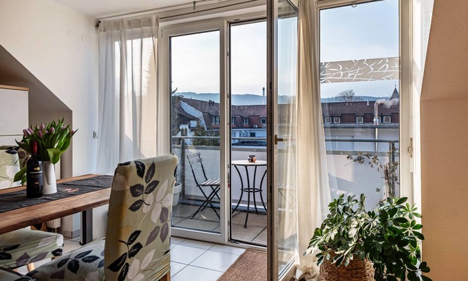 Loerrach Apartment | Inviting Holiday Apartment "Laboehme" with Balcony & Wi-Fi