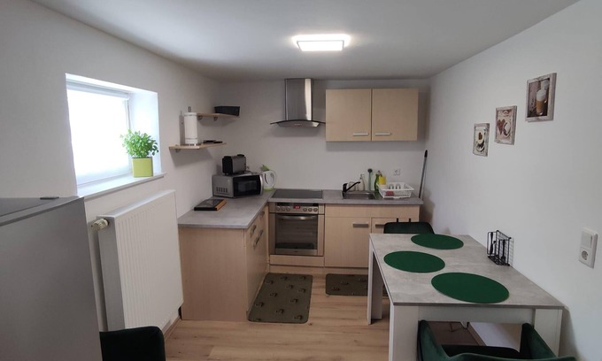 Vollmarshausen Apartment | Cozy Holiday Apartment in Lohfelden for Couples