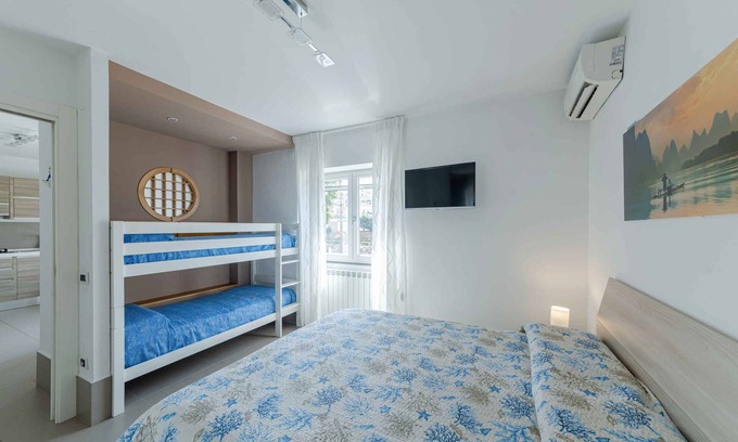 Pozzuoli Apartment | Seaside Retreat: Family-Friendly Apartment with Spa Access