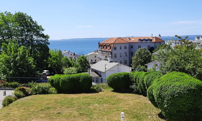 Sassnitz Apartment | Enjoy Sea Views at Villa Bella Vista with Balcony & Wi-Fi