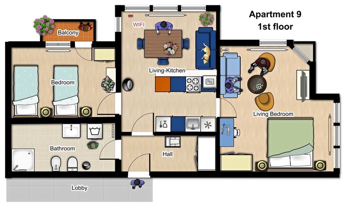 Karlovy Vary Apartment | Family-Friendly Holiday Apartments Apt. 9 with Pool Access