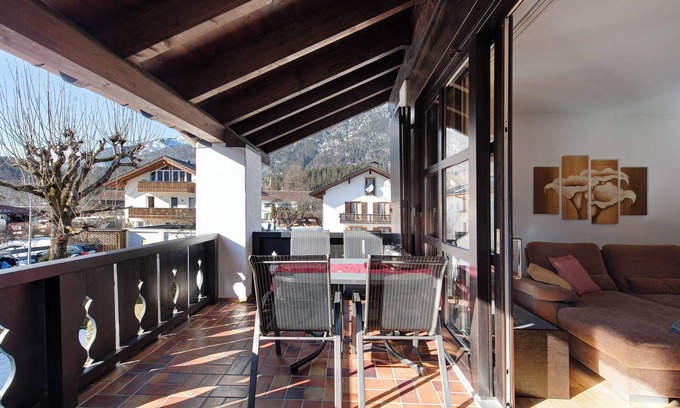 Garmisch-Partenkirchen Apartment | Unforgettable Stay at Holiday Apartment "Christina" with Spa