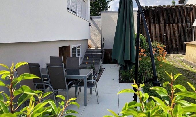 Radolfzell am Bodensee Apartment | Cozy Wiesenblick Apartment with Private Terrace & Garden
