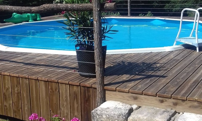 Brigueil-le-Chantre House | Tranquil Holiday Home with Private Pool and Ocean View