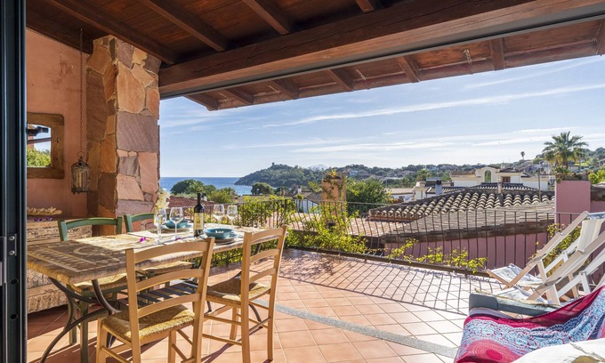 Arbatax House | Cozy "Cara House Vista Mare" with Ocean View & Private Terrace
