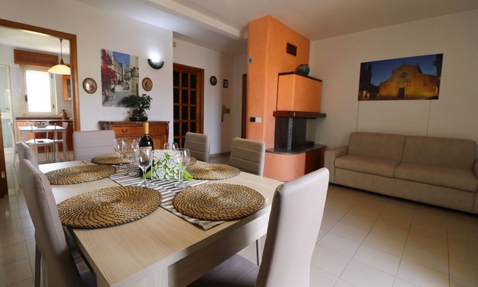 Otranto House | Casa Calipso: Oceanfront Haven with Balcony & Wi-Fi