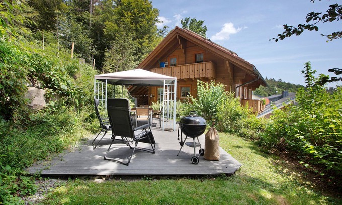 Wittenschwand House | Scenic Holiday Home 'Ferienhaus Sankt Peter' with Terrace