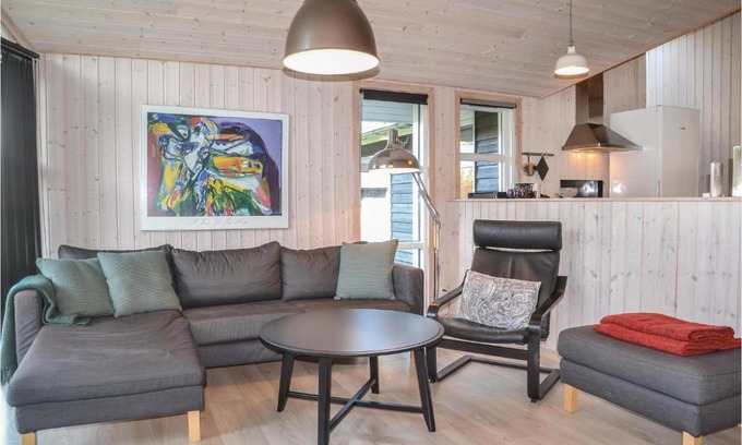 Houstrup House | Inviting Holiday Home Hedevang in Nørre Nebel with Hot Tub
