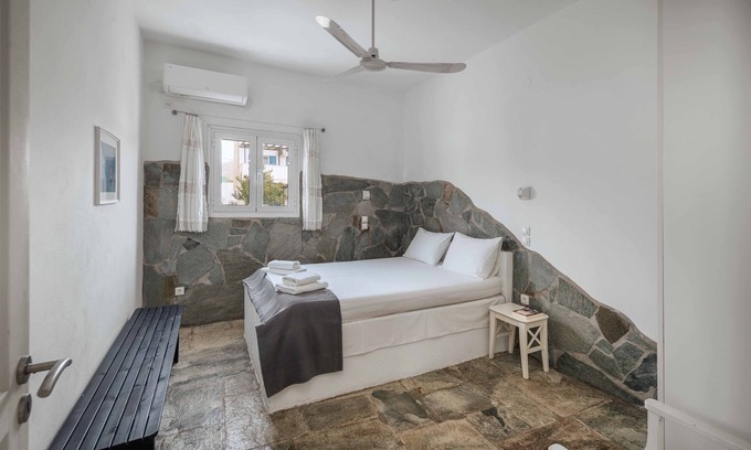 Serifos House | Relax at House Avlomonas: Oceanfront with Private Terrace