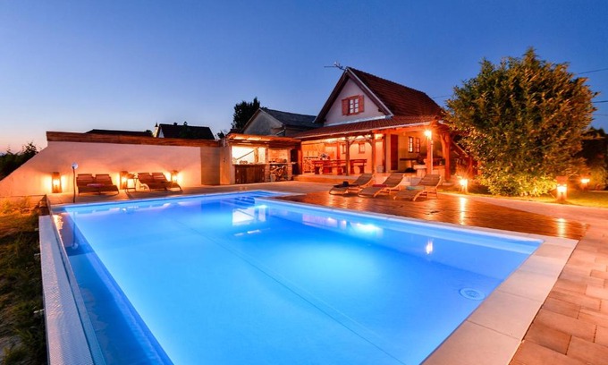 Selnica Villa | Oceanfront Holiday Home Dika with Pool & Hot Tub