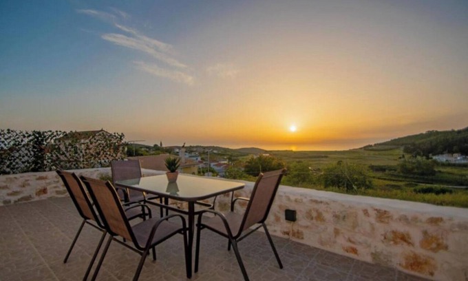 Ano Volimes House | Idyllic 'Iliovasilema' with Ocean View & Top-Rated Amenities