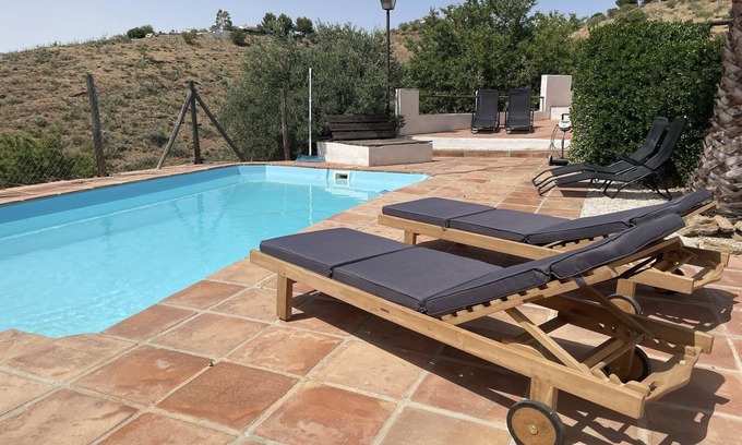 Almogia House | Scenic Mountain-View Holiday Home in Almogía with Pool