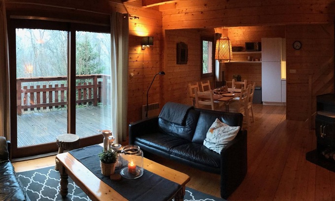 Plantades House | Charming Beaulieu Chalet with Private Pool and Pet-Friendly Perks