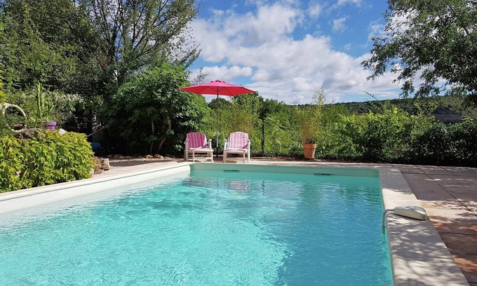 Saint-Bres Villa | Stylish Holiday Home Near St. Brès with Private Pool