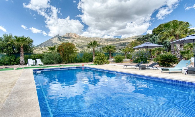 Jijona House | Relax at Finca Rustica: Pool, Spa & Family-Friendly Fun