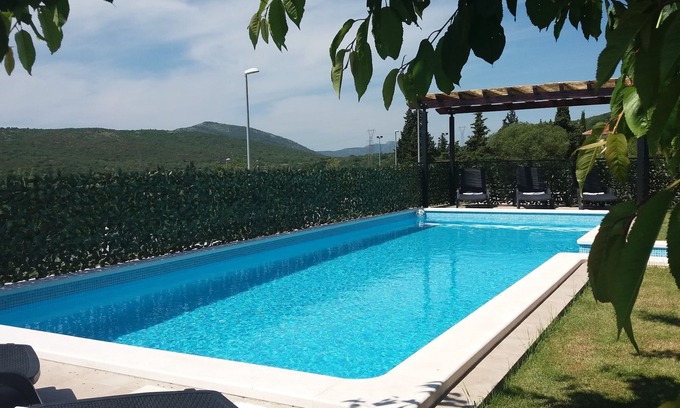 Koprivno House | Tranquil Retreat with Pool in Scenic Hill Landscape Near Split