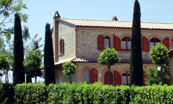 Montelparo House | Scenic Countryside Retreat with Pool and Tennis Court