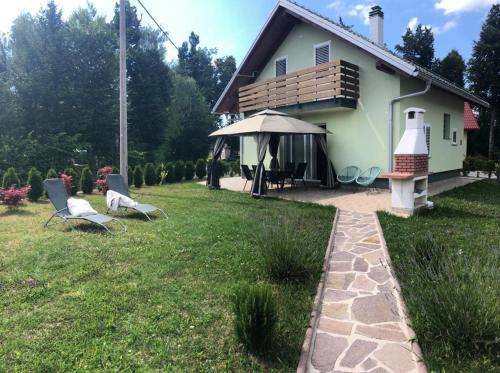 Fuzine Villa | Pet-Friendly Holiday Home kuća GORICA VERDE with Ocean View