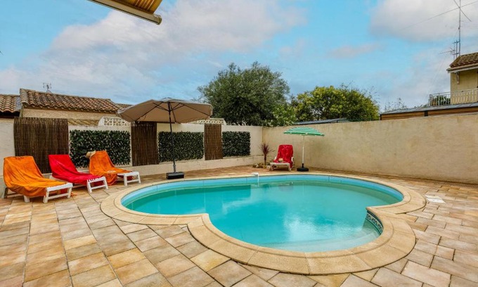Sauvian House | Discover Holiday Home La Voie Romaine: Family-Friendly Retreat