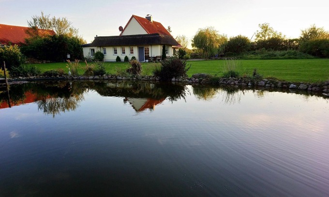Kalkhorst House | Exclusive Holiday Home "Naturteich Haus" with Private Pond