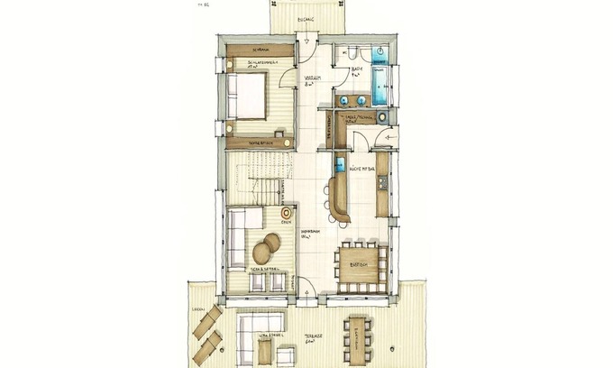 Bichlbach House | Holiday home near Moosbach River