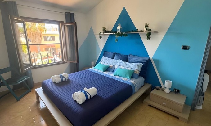 Torre degli Ulivi House | Holiday Home 'Sud Sardinia 15' with Mountain View, Private Garden and Wi-Fi