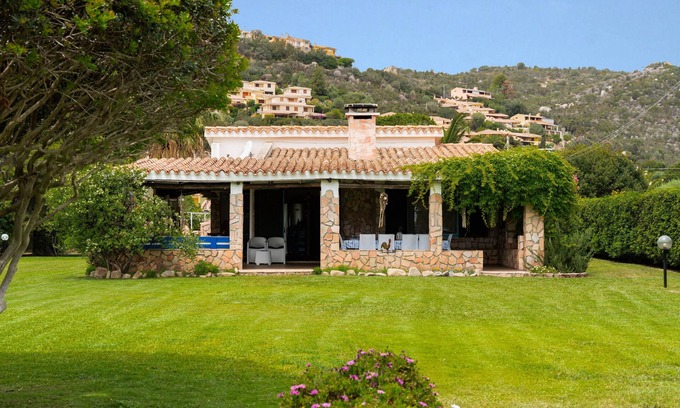 Costa Rei House | Villa Tiziana: Oceanfront Retreat with Free Wi-Fi & Spa