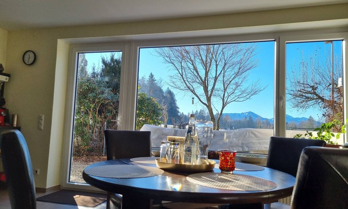 Traunstein Apartment | Charming Holiday Home with Garden and Mountain Views