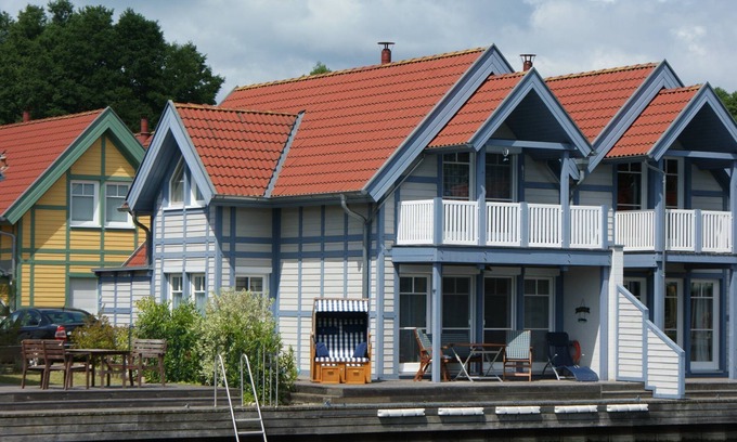 Rheinsberg House | Idyllic Holiday Home with Boat Trailer in Rheinsberg Harbor