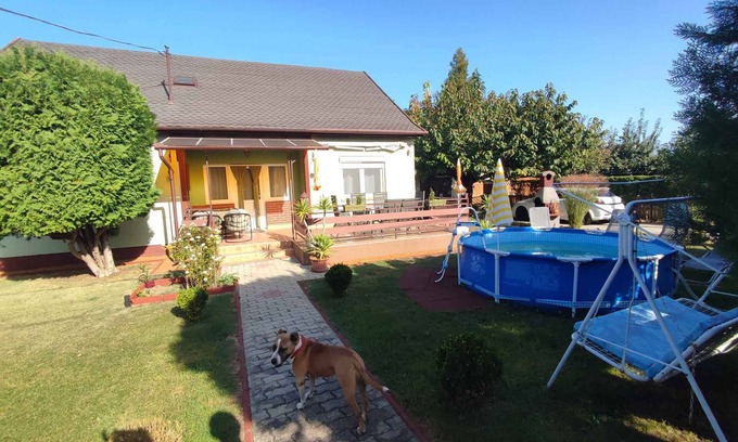 Siofok House | Cozy Holiday Home with Pool & WiFi Steps from the Beach