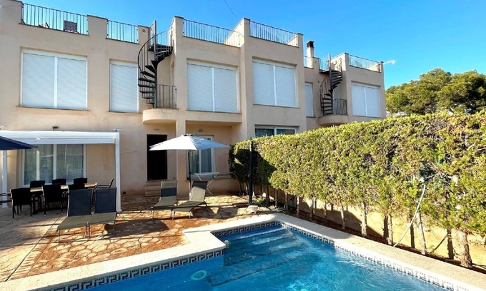 Cala Pi House | Cozy Cala Pi Holiday House: Ideal for Families with Pool