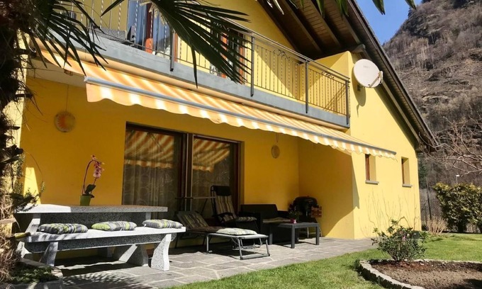 Acquarossa House | Family-Friendly Holiday House Corzoneso with 3 Bedrooms