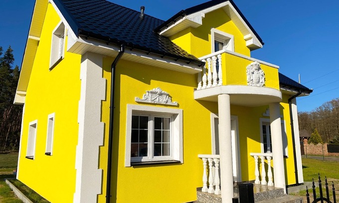 Miroszewo House | Spacious Holiday House in Nowe Warpno with 5 Bedrooms