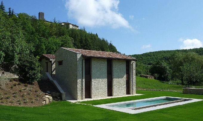 San Venanzo House | Cozy Holiday House San Venanzo: Ocean View & Pet Friendly