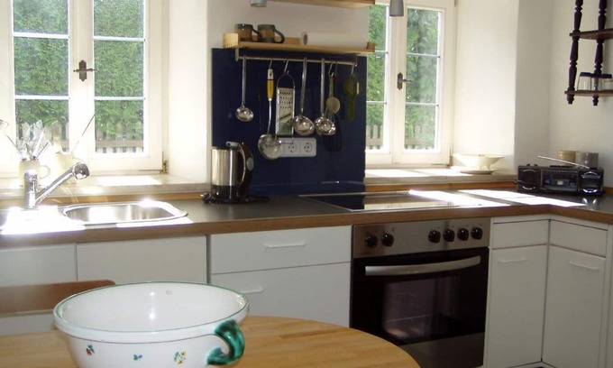 Schernfeld House | Cozy Holiday House Schernfeld: Pet-Friendly Getaway for 4