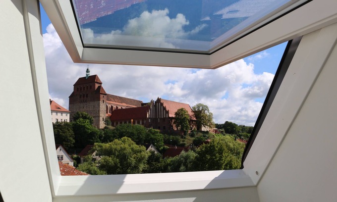 Havelberg Apartment | Waterfront Holiday Loft with Cathedral Views & Great Amenities