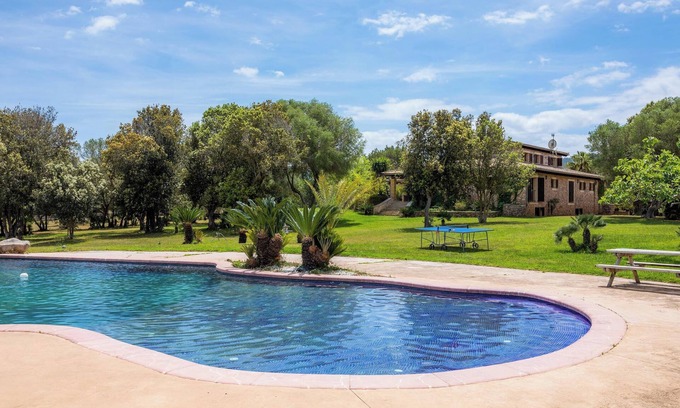 Capdepera Villa | Tranquil Holiday Villa Ribot with Pool & Mountain Views
