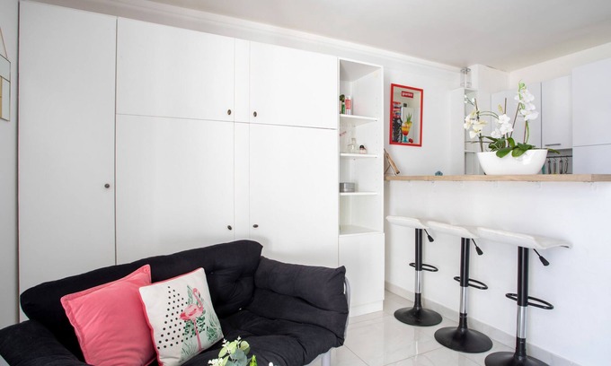 Saint-Laurent-du-Var Apartment | Oceanfront Retreat at Holidays 80 by Interhome