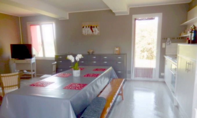 Olonne-sur-Mer House | Relaxing Countryside Retreat with Spa and Hot Tub Access